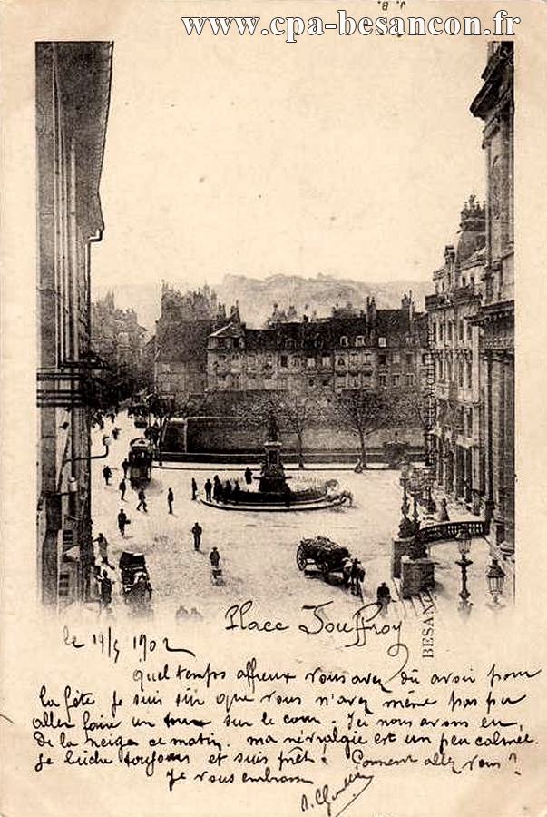 BESANÇON - Place Jouffroy